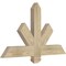 Ekena Millwork Kennewick Rough Sawn Timber Gable Bracket, Douglas Fir, 36"W x 21"H x 2"D x 4"F, 14/12 Pitch GBW036X21X0204KEN00RDF - alternate 5